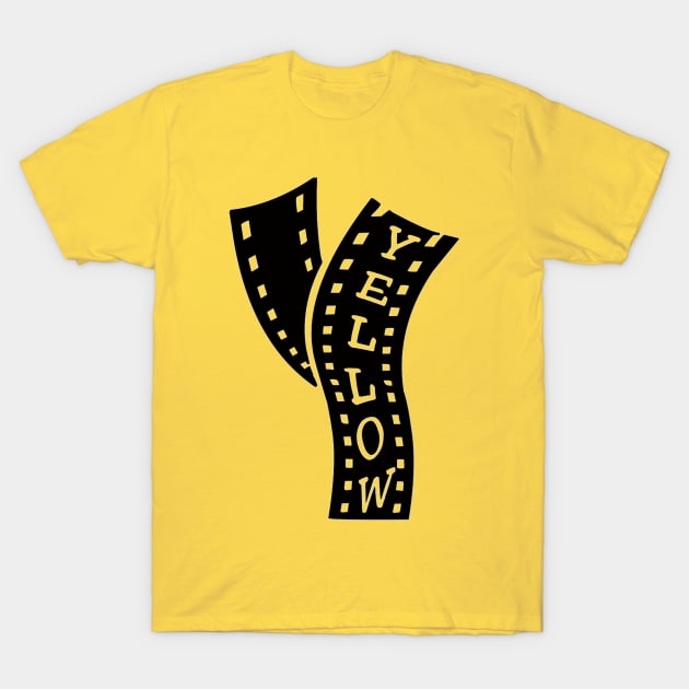 Yellow Productions Black Y T-Shirt by yellowproductions